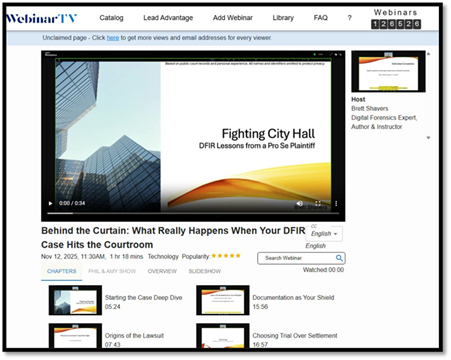 A screenshot of a webinar
AI-generated content may be incorrect.